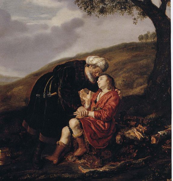 Jan victors Abraham and Isaac Before the Sacrifice